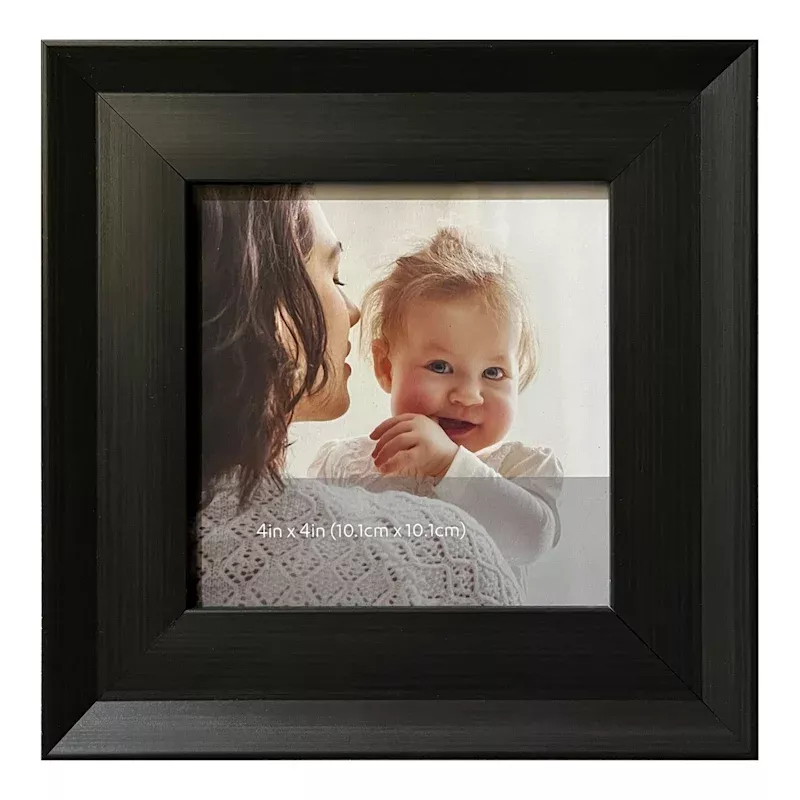 Black Tabletop Picture Frame, 4"