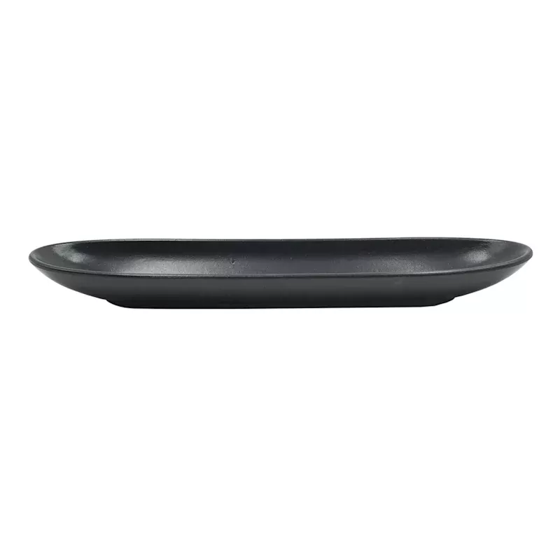 Black Wood Tray, 22x5