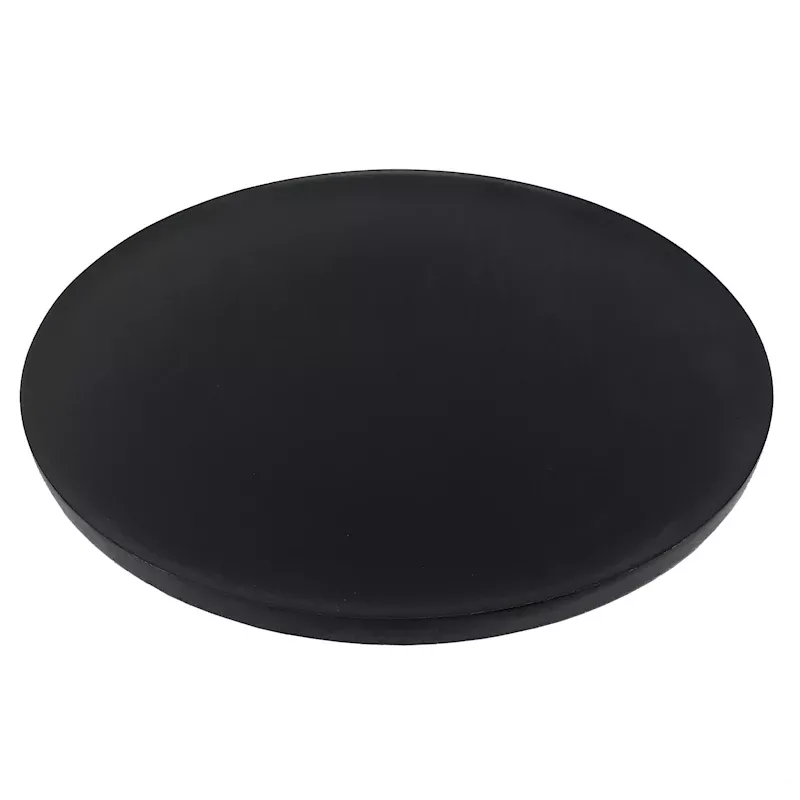 Black Wooden Charger Plate