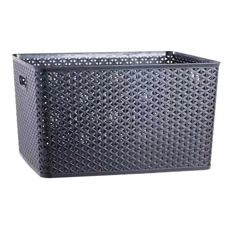 Black Y-Weave Storage Basket, XXL