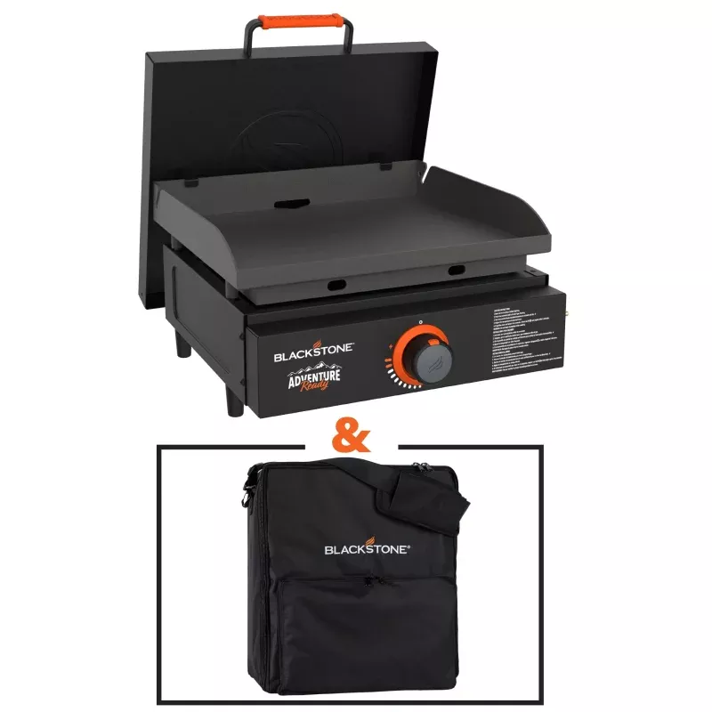 Blackstone 17 Adventure Ready Griddle W / Hard Cover And Carry Bag
