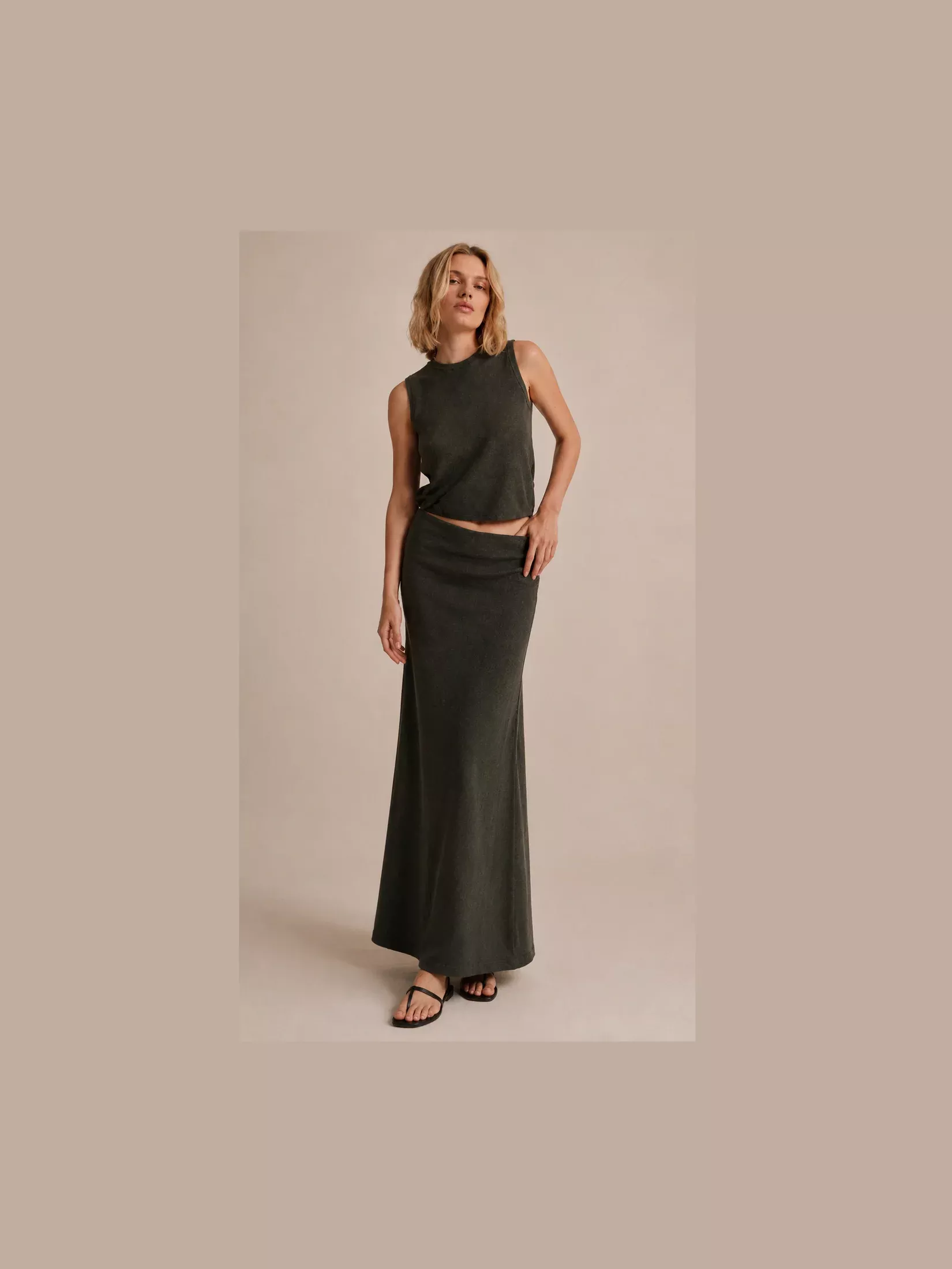 Blair Maxi Skirt - Troops