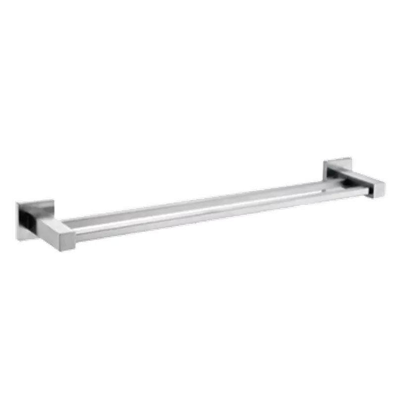 BLAZE Chrome Double Towel Rail 800mm