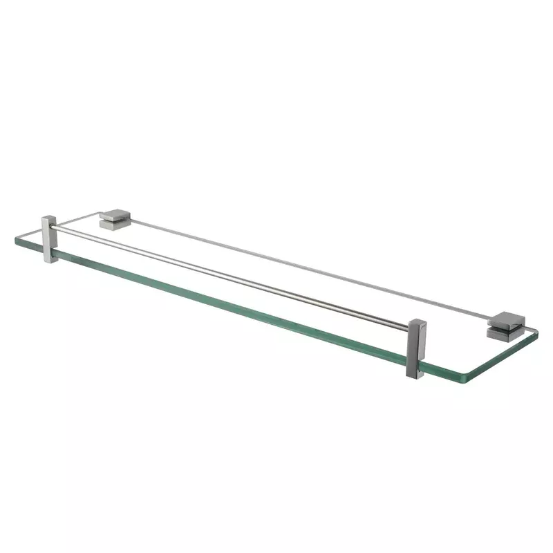 BLAZE Chrome Glass Shelf Holder 500mm