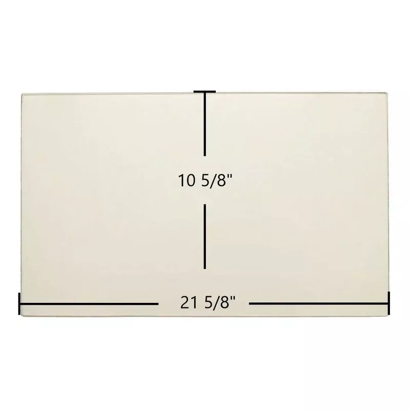 Blaze King Briarwood BRII/90 Door Glass Replacement 21 5/8″ x 10 5/8″ High-Temperature Ceramic Glass Panel (730)