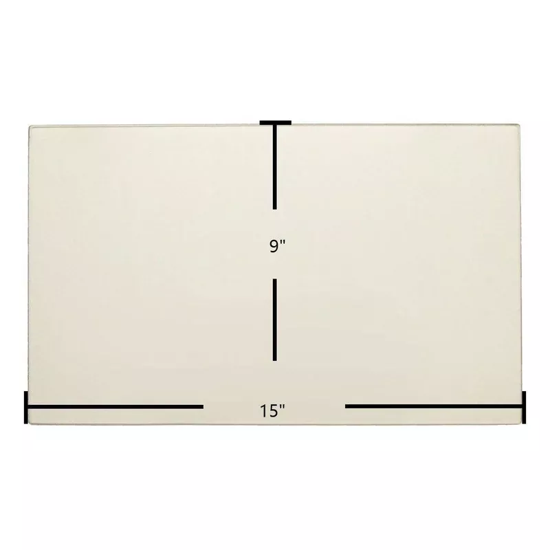 Blaze King Chinook 20 CK20 Sirocco 20 SC20 Door Glass Replacement 9″ x 15″ High-Temperature Ceramic Glass Panel (130.0241 / s.z0241)