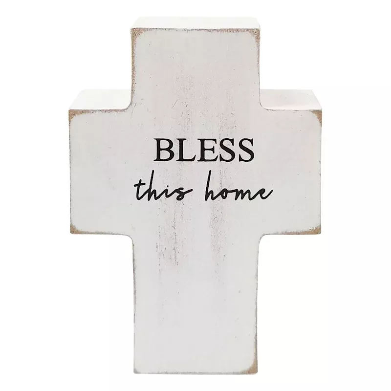 Bless This Home Cross, 3x4