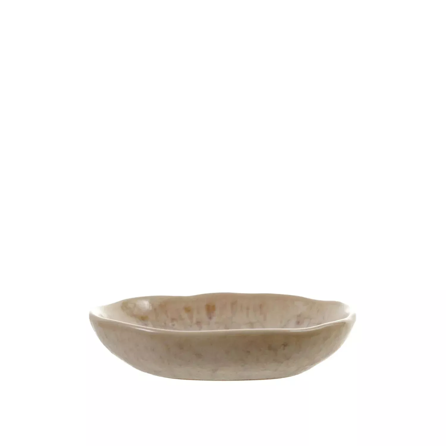 Bloomingville - Stoneware Dish with Reactive Crackle Glaze