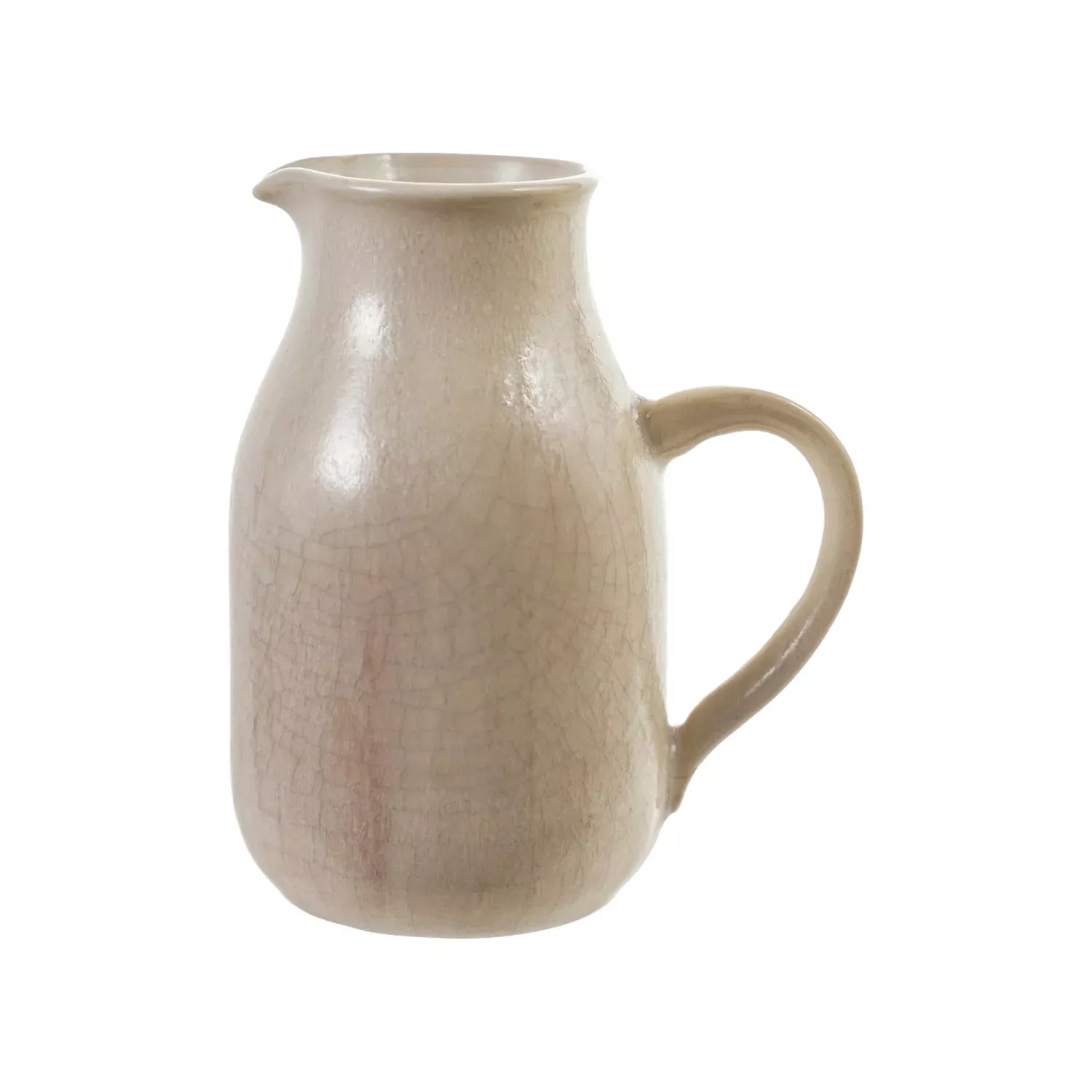 Bloomingville - Stoneware Pitcher with Reactive Crackle Glaze