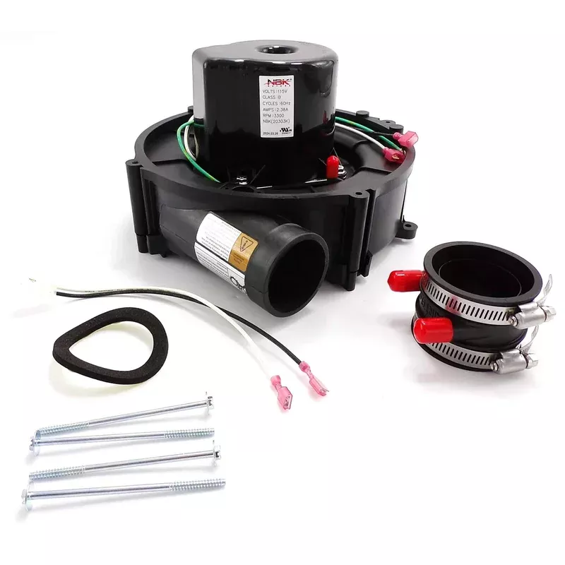 Blower Motor 115V 60Hz 2.38A 2900 Rpm 75.6 Cfm 1 Speed Cw Rotation
