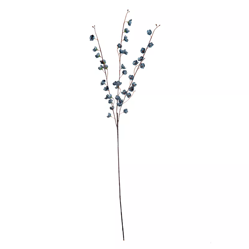 Blue Mini Phalaenopsis Floral Spray, 41"