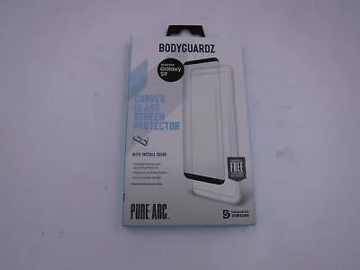 BodyGuardz Pure Arc Curved Glass Screen Protector for Samsung Galaxy S9