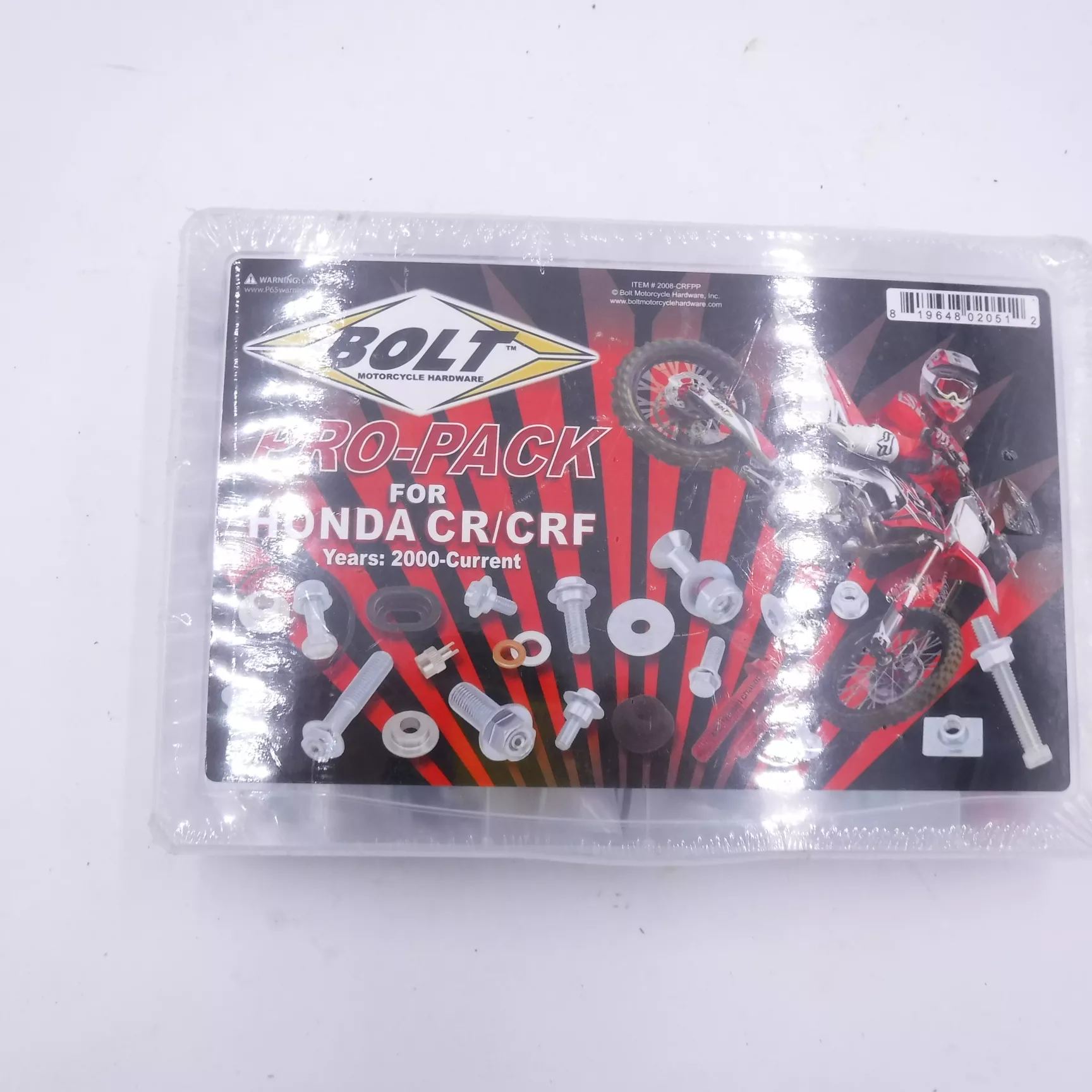 Bolt MC Hardware Pro Bolt Pack 2008-CRFPPFor 2000-2017 Honda CR, CRF