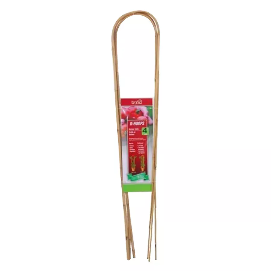 Bond 4' Bamboo U Hoops - 3 pk