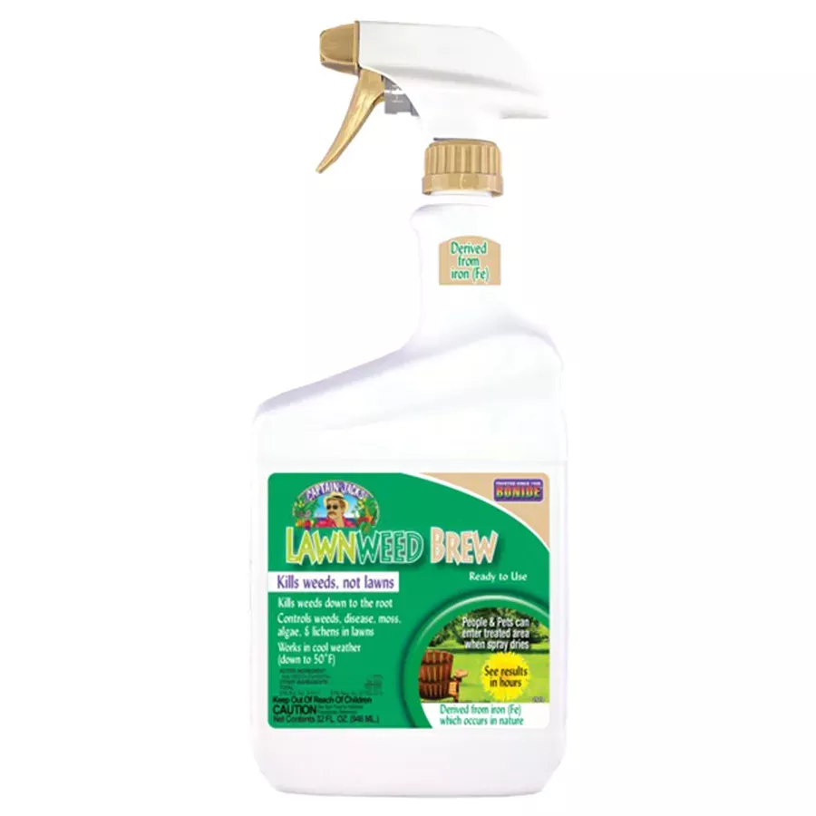 Bonide Captain Jacks Lawnweed Brew Ready To Use Weed Control - 1 qt