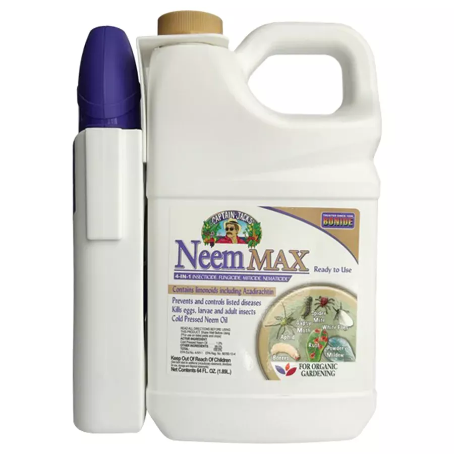 Bonide NeemMax Ready To Use Insect & Disease Control with Power Wand - 64 oz