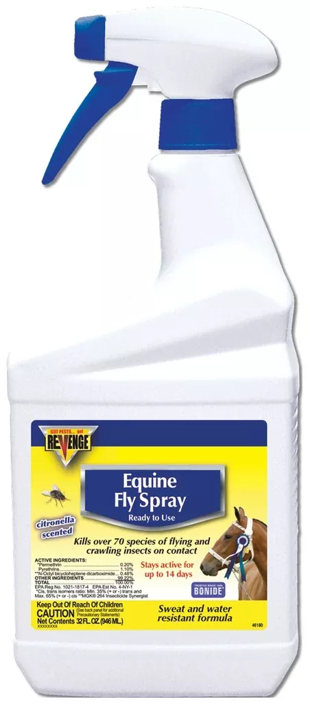 Bonied 46180 Revenge Equine Fly Spray, Quart