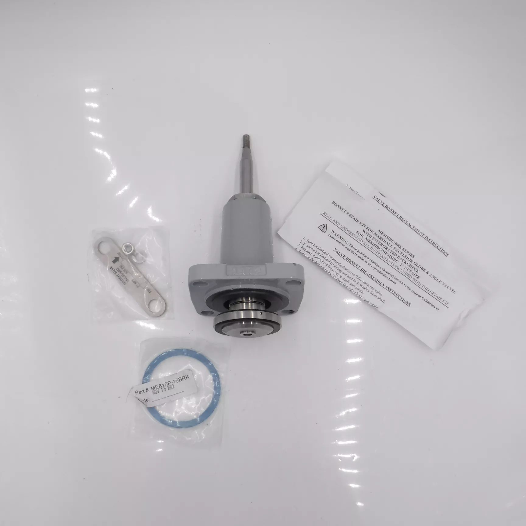 Bonnet Assembly Repair Kit ME815P-16BRK For Marshall 2″ Globe & Angle Valves