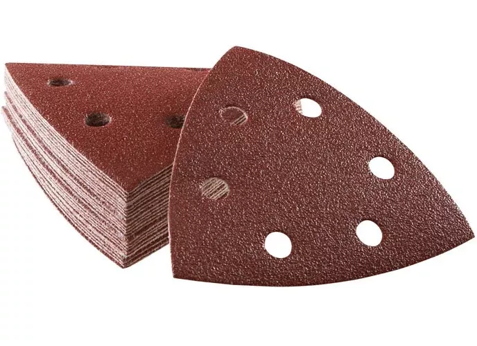 Bosch SDTR122C Aluminum Oxide Sanding Triangle, 3-3/4", 120 Grit