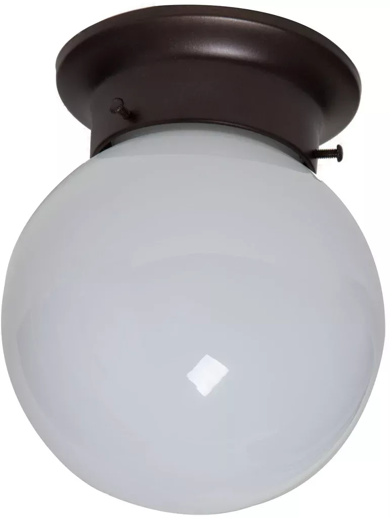 Boston Harbor F301-3375-ORB Flush Ceiling Light Fixture, Oil-Rubbed Bronze