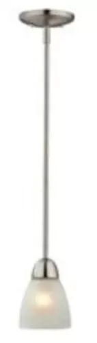 Boston Harbor V83NK01 Mini Pendant One Light Fixtures, Brushed Nickel