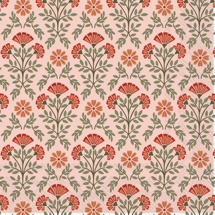 Boston International - Everbloom Dusty Rose Cocktail Napkins