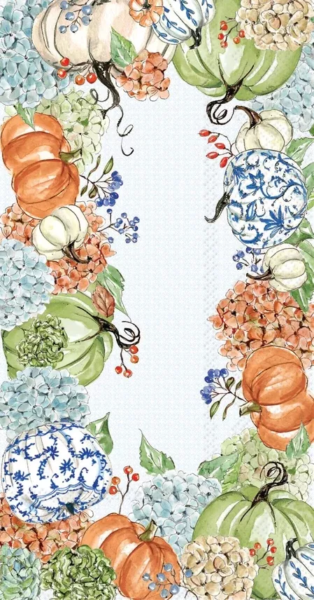 Boston International - Fall Hydrangea Guest Napkins