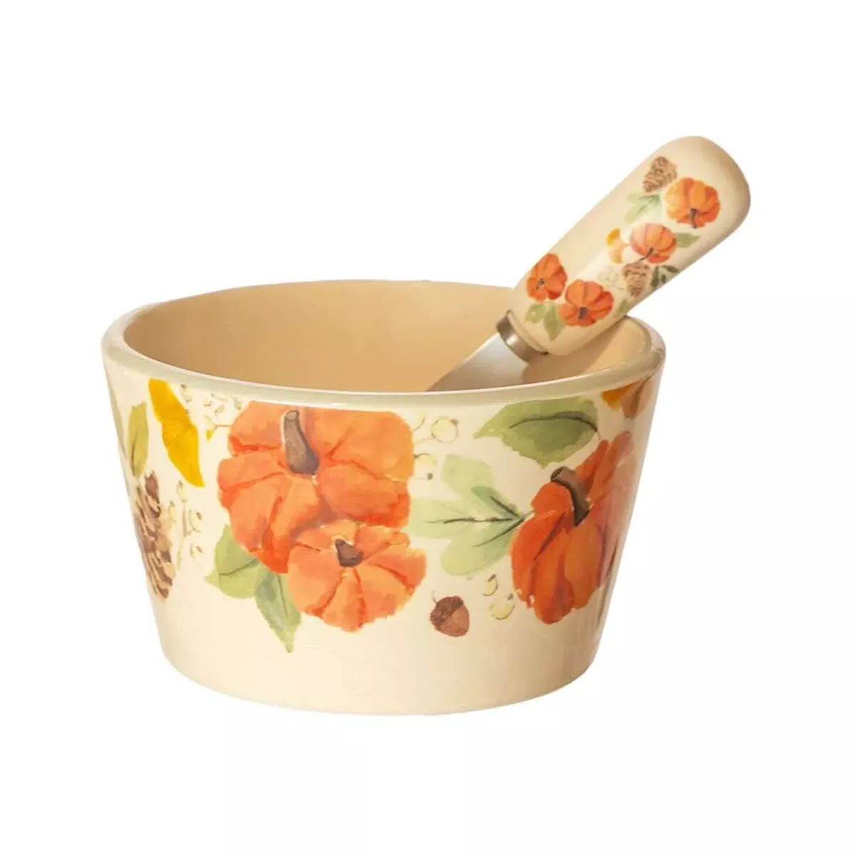 Boston International Harvest Bowl and Spreader Set