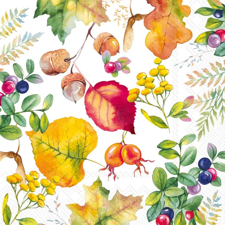 Boston International - Harvest Season Cocktail Napkins