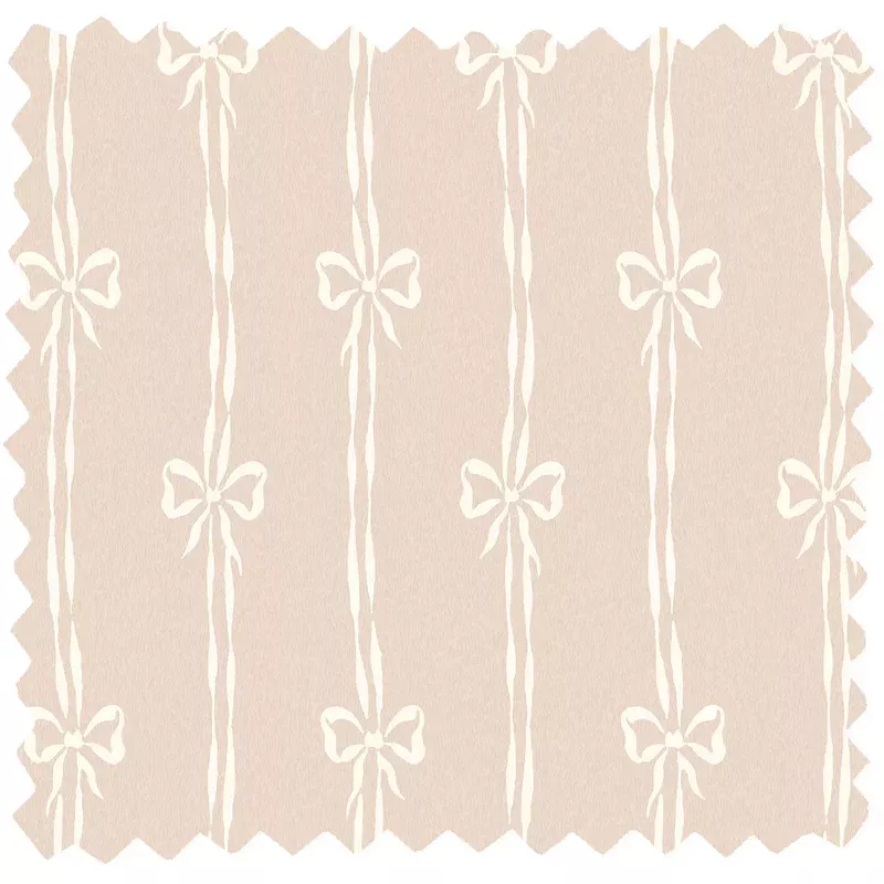 Bow Peep Plaster Pink Linen Fabric