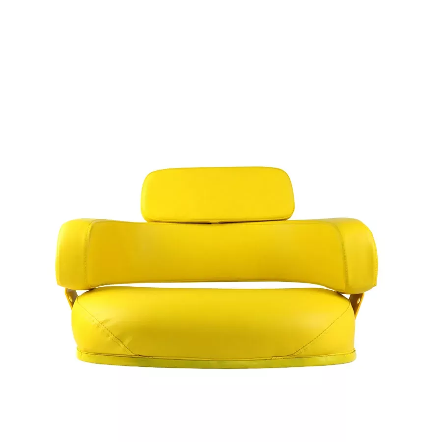 Braber (3 Pc.) John Deere Replacement Cushion Set Tractor Seat - Yellow