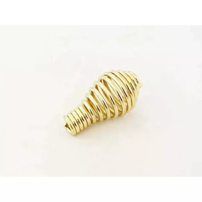 Brass Spring Door Handle Country Flame SH12312B | 1/2″ x 3-1/2″ | Large Handle for Furnaces | OEM Replacement
