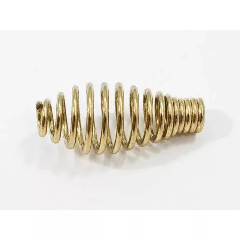 Brass Spring Door Handle Fits USSC Ashley & Breckwell Pellet Stoves | Gold Finish | 3/8″ x 4 1/4″ | Part #SH38414B
