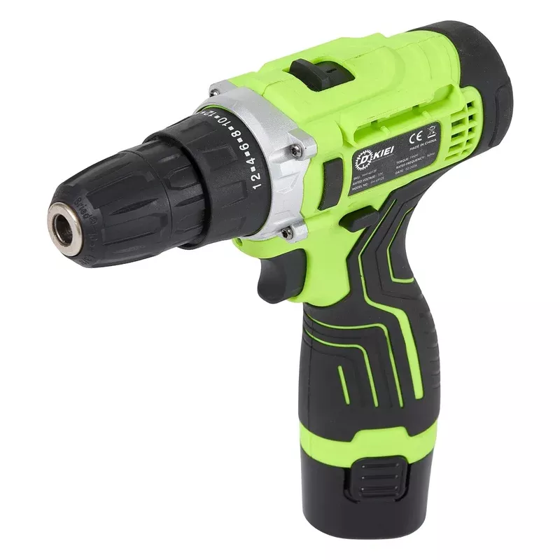 Breeins 12v Cordless Drill Tool Kit 113pcs With 2 Batteries