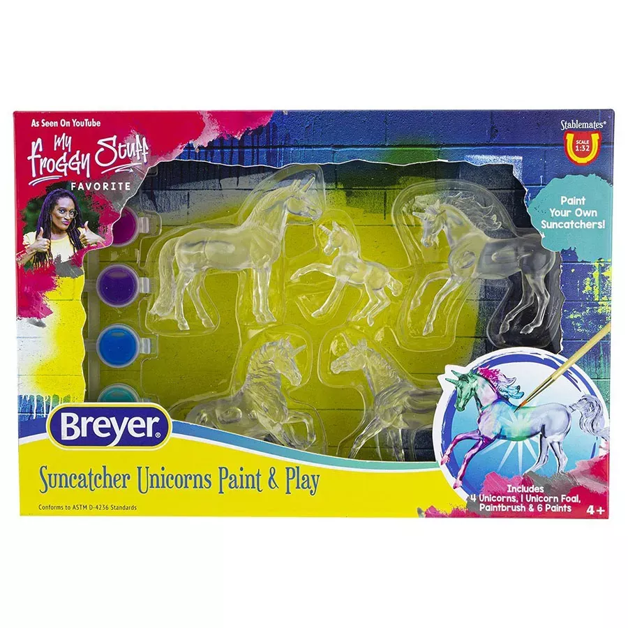 Breyer Suncatcher Unicorn Paint & Play
