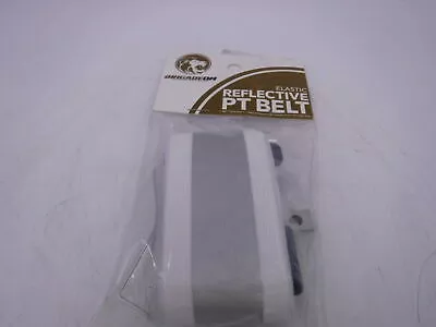 Brigade’s Elastic Retroreflective Hi Visibility PT Belt-White