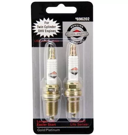 Briggs & Stratton 5420K Spark Plug, Platinum, Pack of 2
