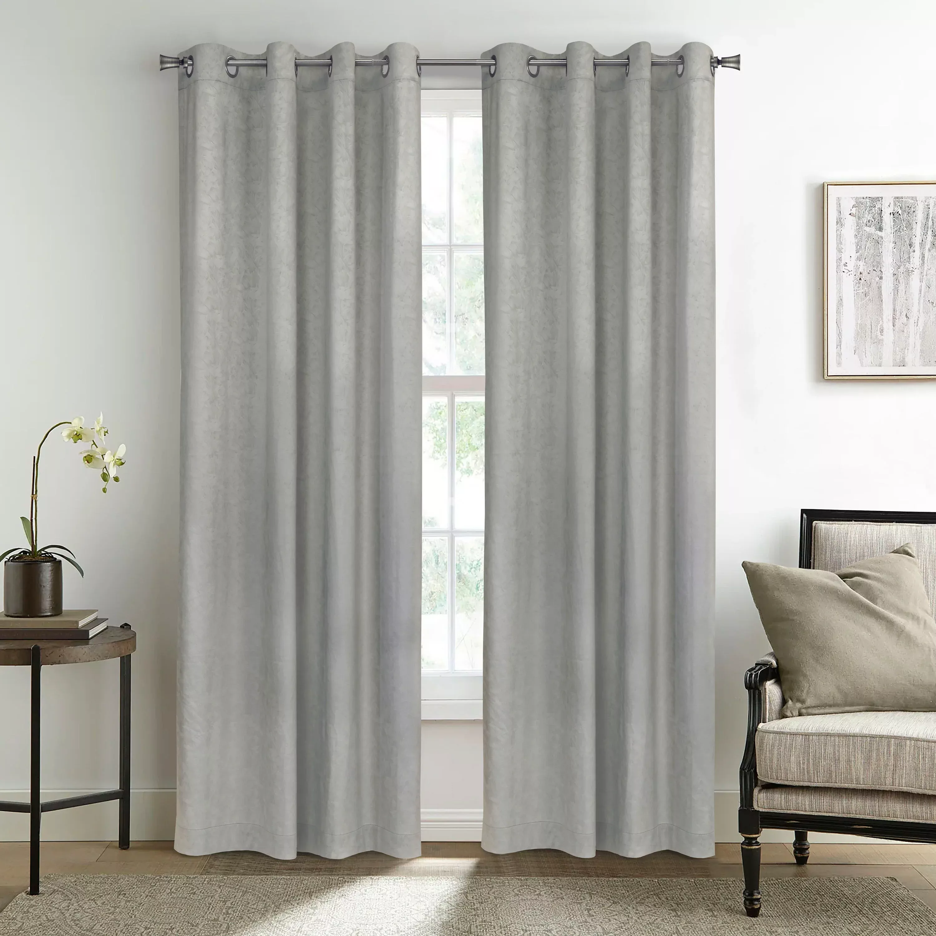 Bristol Room Darkening Grommet Curtain Panel
