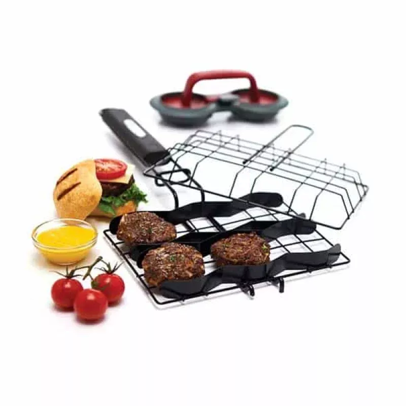 Broil King 62479 Slider Basket with Burger Press