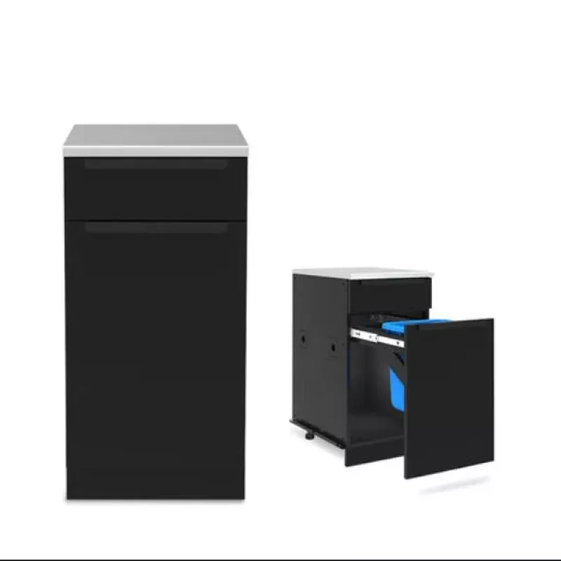 Broil King Baron Waste Organizer Cabinet 811810 Black