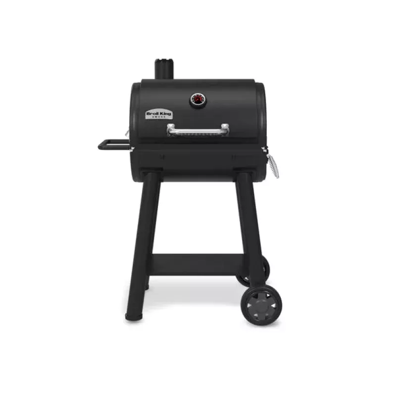 Broil King REGAL Charcoal Grill 400 w/ Heavy Duty Cast Iron Grids Black