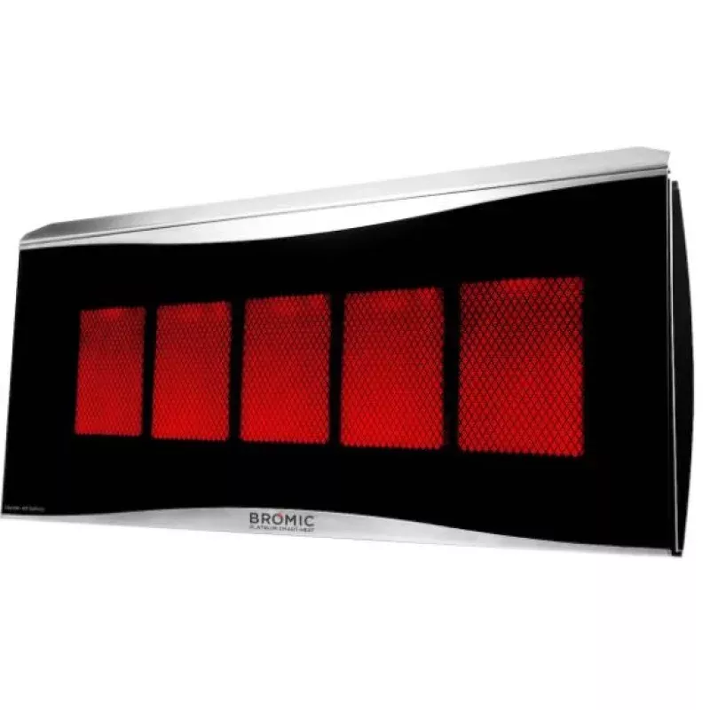 Bromic Heating Platinum 500 Smart-Heat 29-in 39,800 BTU Natural Gas Patio Heater – BH0110003