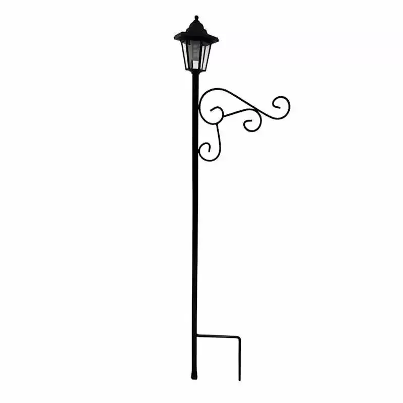 Bronze Metal Solar Outdoor Hook, 48"