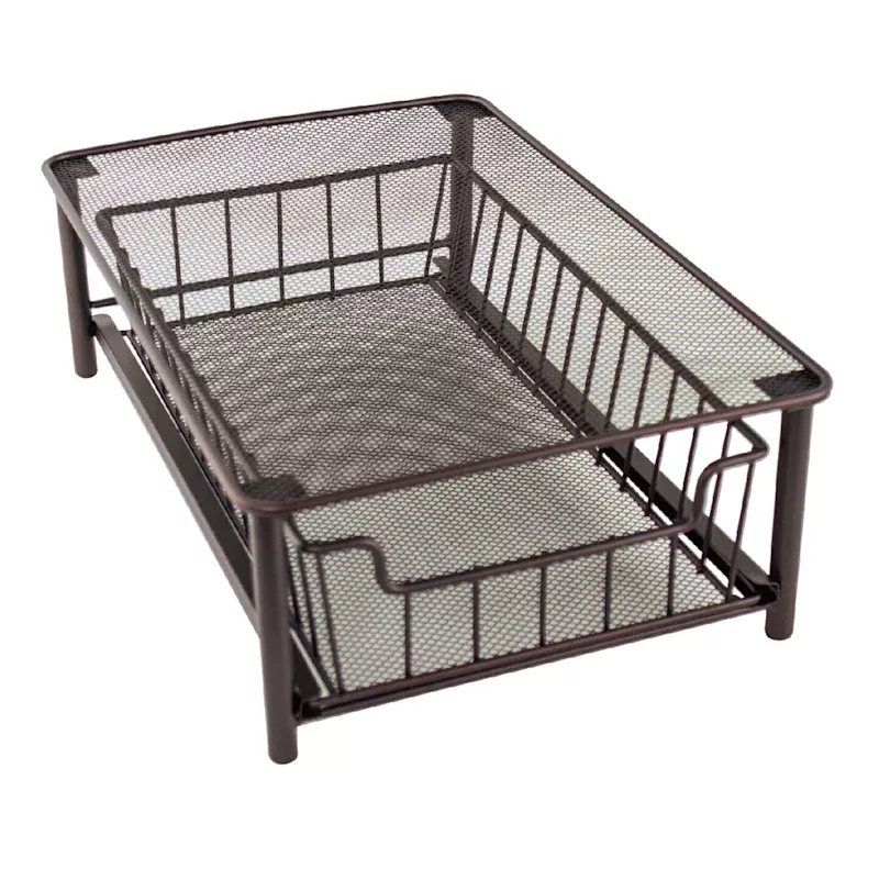 Bronze Under the Sink Storage Organizer, Small