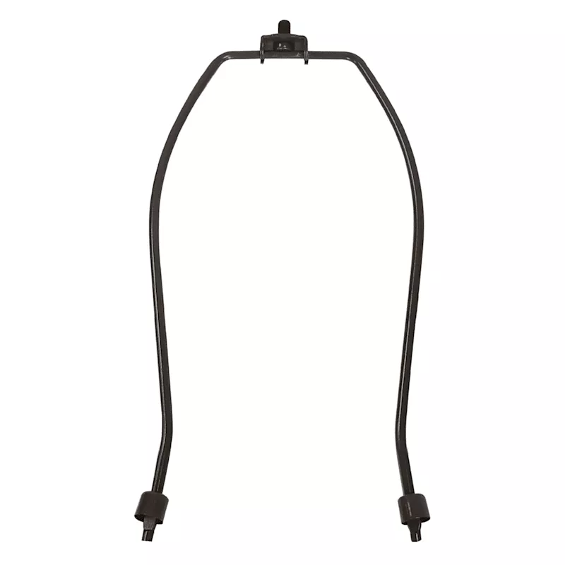 Brown Detachable Metal Lamp Harp, 6"