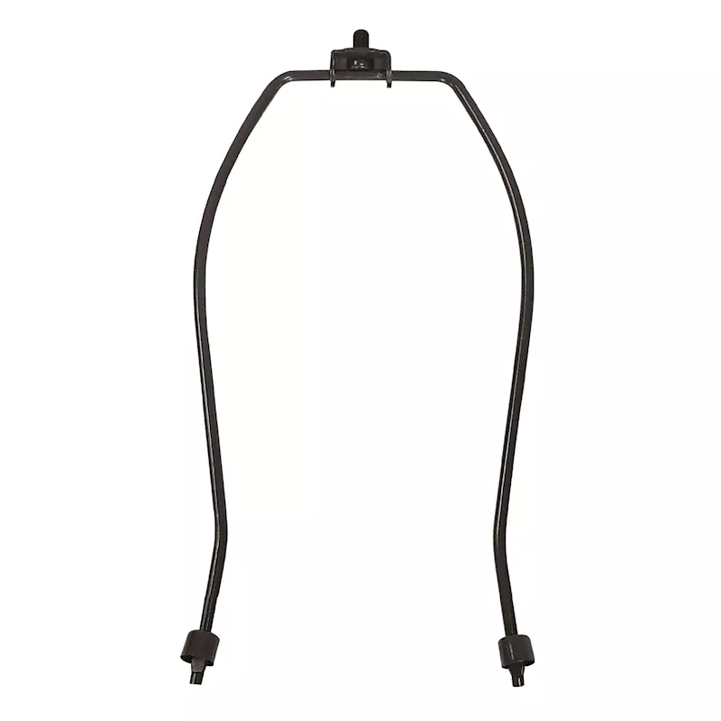 Brown Detachable Metal Lamp Harp, 8"
