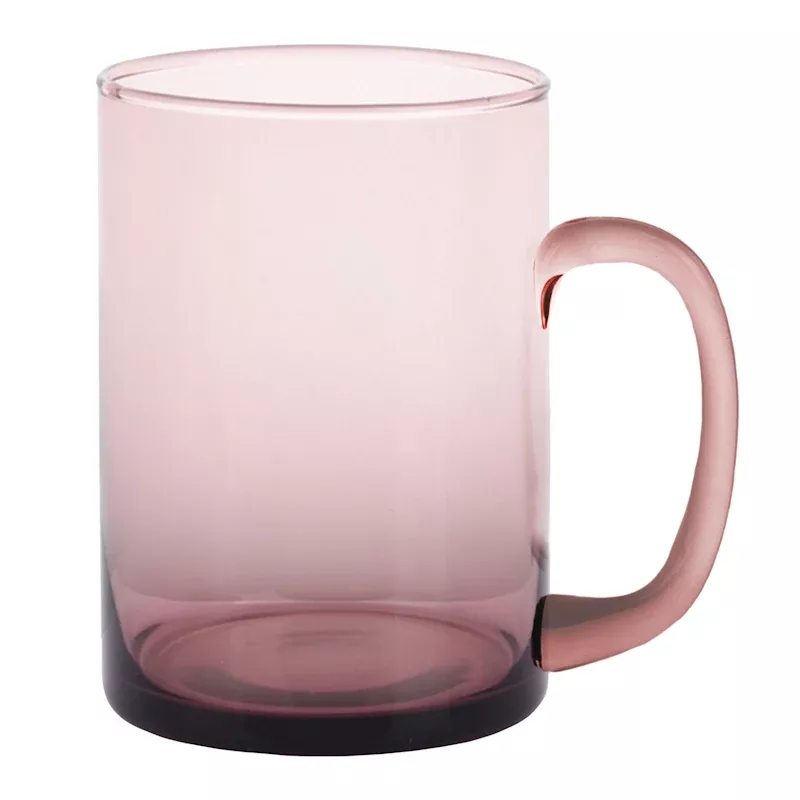 Brown Glass Coffee Mug