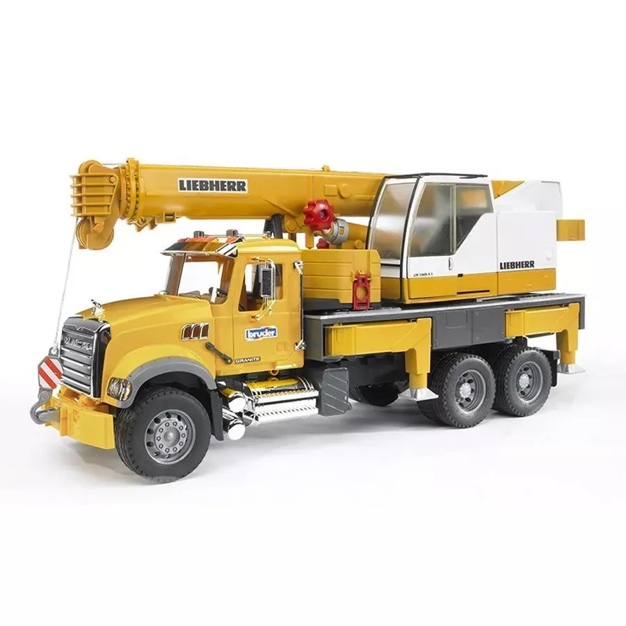 Bruder MACK Granite Liebherr Crane Truck