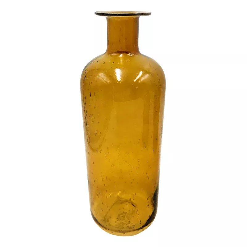 Bubble Glass Vase, 12"