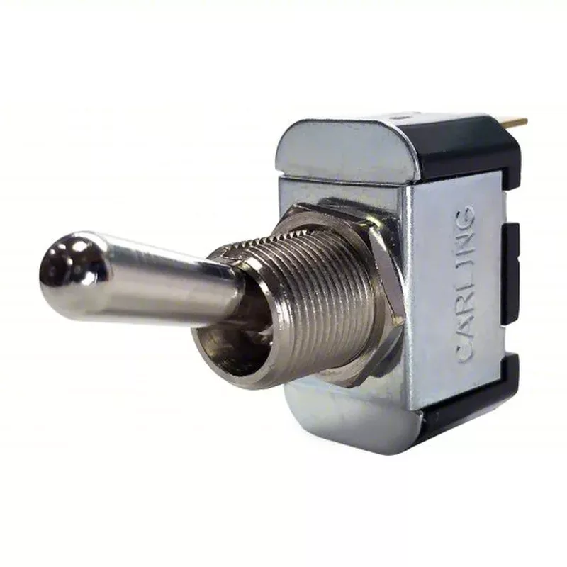 Buck Three Prong Toggle Switch Heavy Duty Metal | 2-Position Switch for 3-Speed | Part #4TSBS3HD